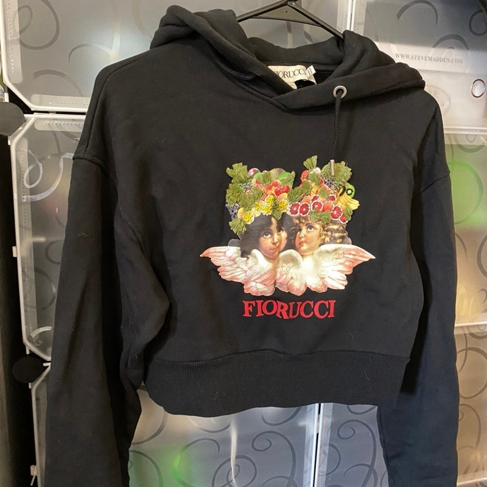 LIKE NEW FIORUCCI CROPPED HOODIE - Picture 3 of 6